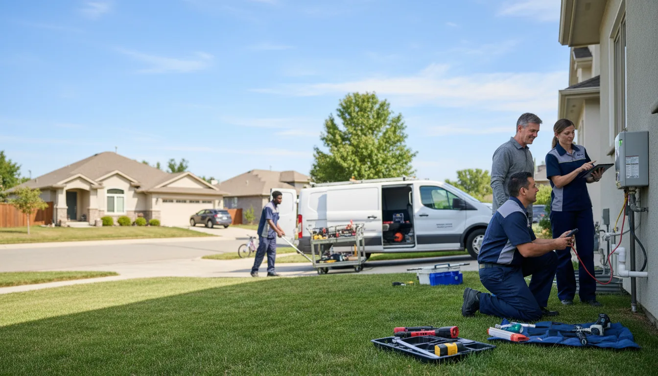 Tankless water heater service in Cotulla, TX